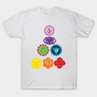 7 Chakras Kundalini Yoga T-Shirt